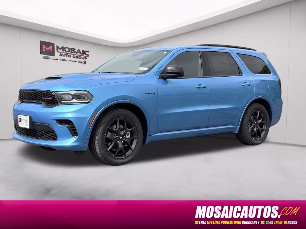 2026 B5 Blue Dodge Durango GT HEMI V8 AWD SUV