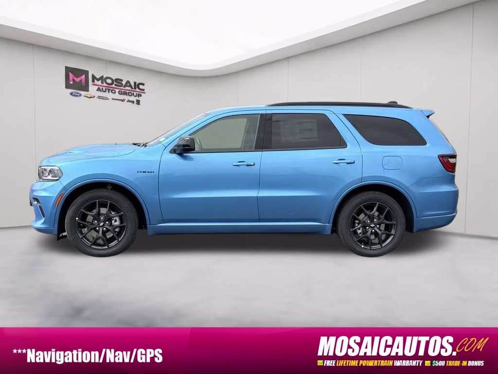 2026 B5 Blue Dodge Durango GT HEMI V8 AWD SUV