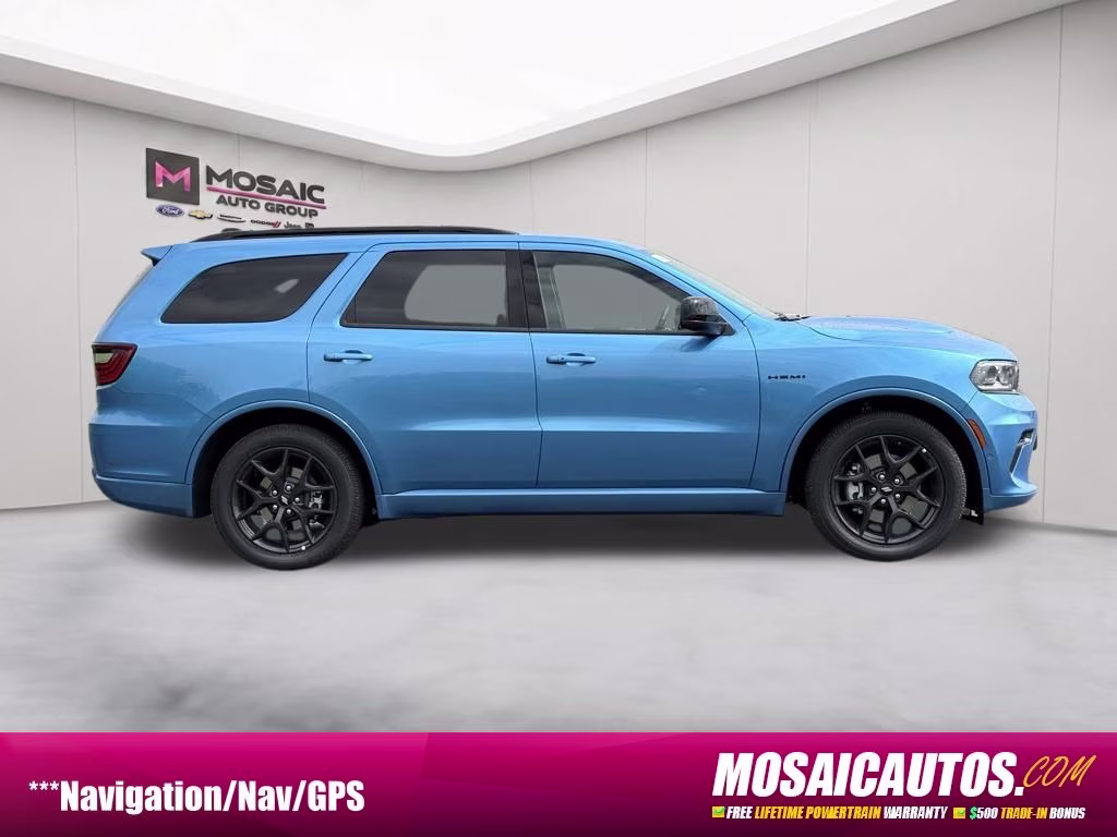 2026 B5 Blue Dodge Durango GT HEMI V8 AWD SUV