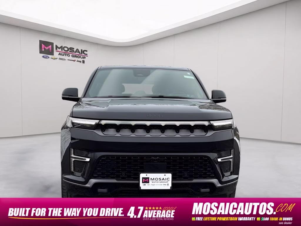 2026 High Gloss Black Jeep Grand Wagoneer L L 4X4 SUV