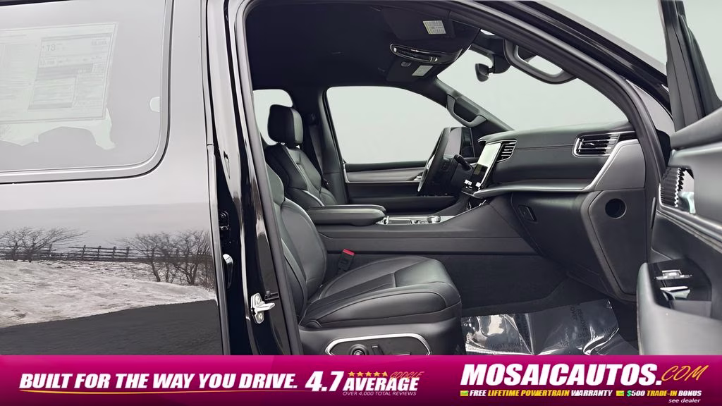 2026 High Gloss Black Jeep Grand Wagoneer L L 4X4 SUV