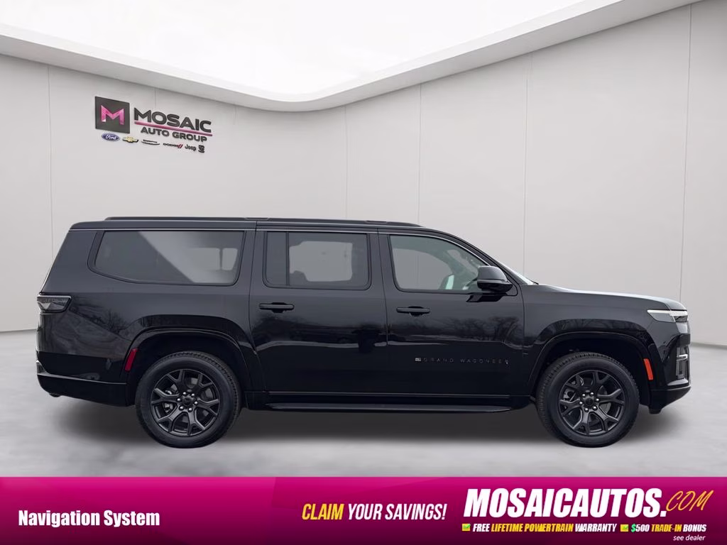 2026 High Gloss Black Jeep Grand Wagoneer L L 4X4 SUV