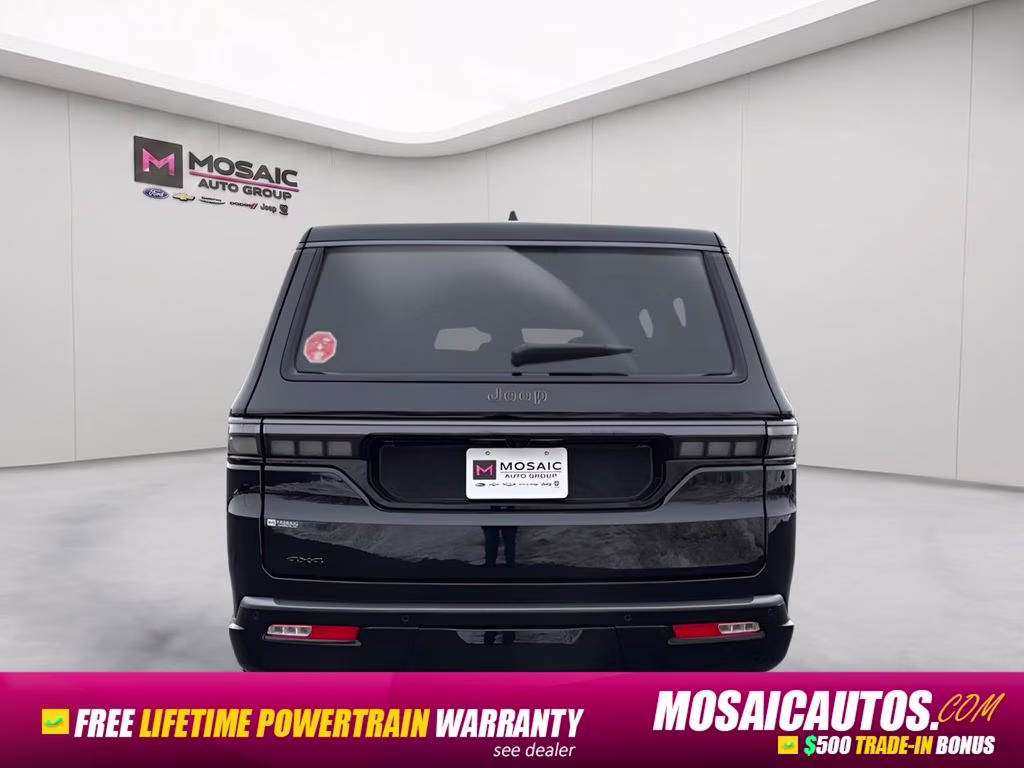 2026 High Gloss Black Jeep Grand Wagoneer L L 4X4 SUV