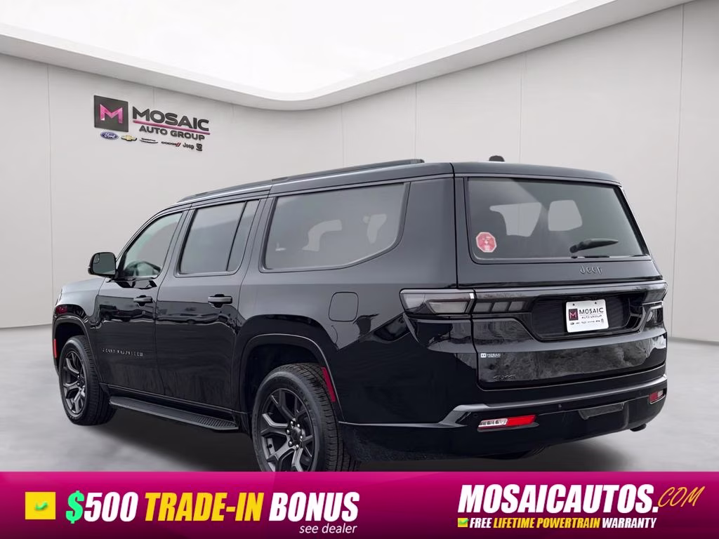 2026 High Gloss Black Jeep Grand Wagoneer L L 4X4 SUV