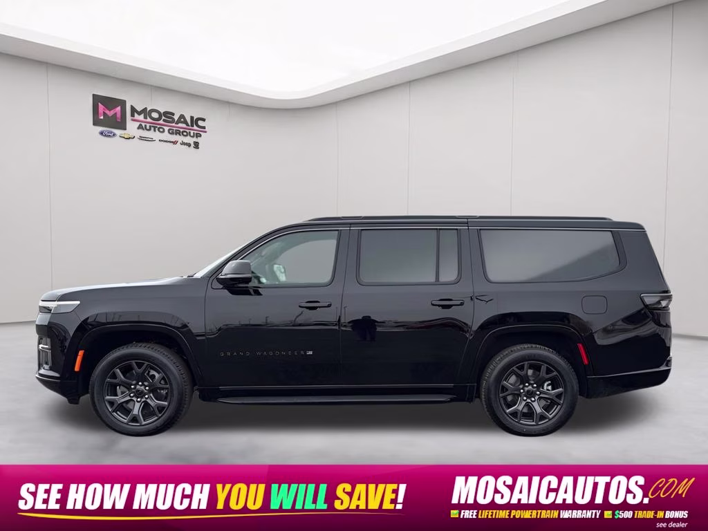 2026 High Gloss Black Jeep Grand Wagoneer L L 4X4 SUV