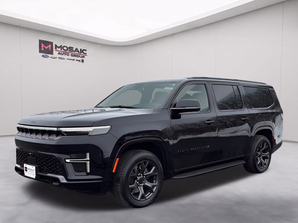 2026 High Gloss Black Jeep Grand Wagoneer L L 4X4 SUV