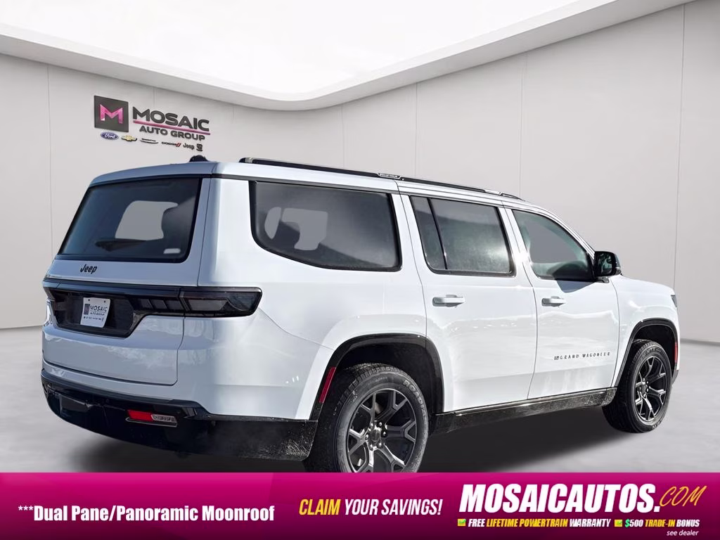 2026 Bright White Clearcoat Jeep Grand Wagoneer Limited Altitude 4X4 SUV