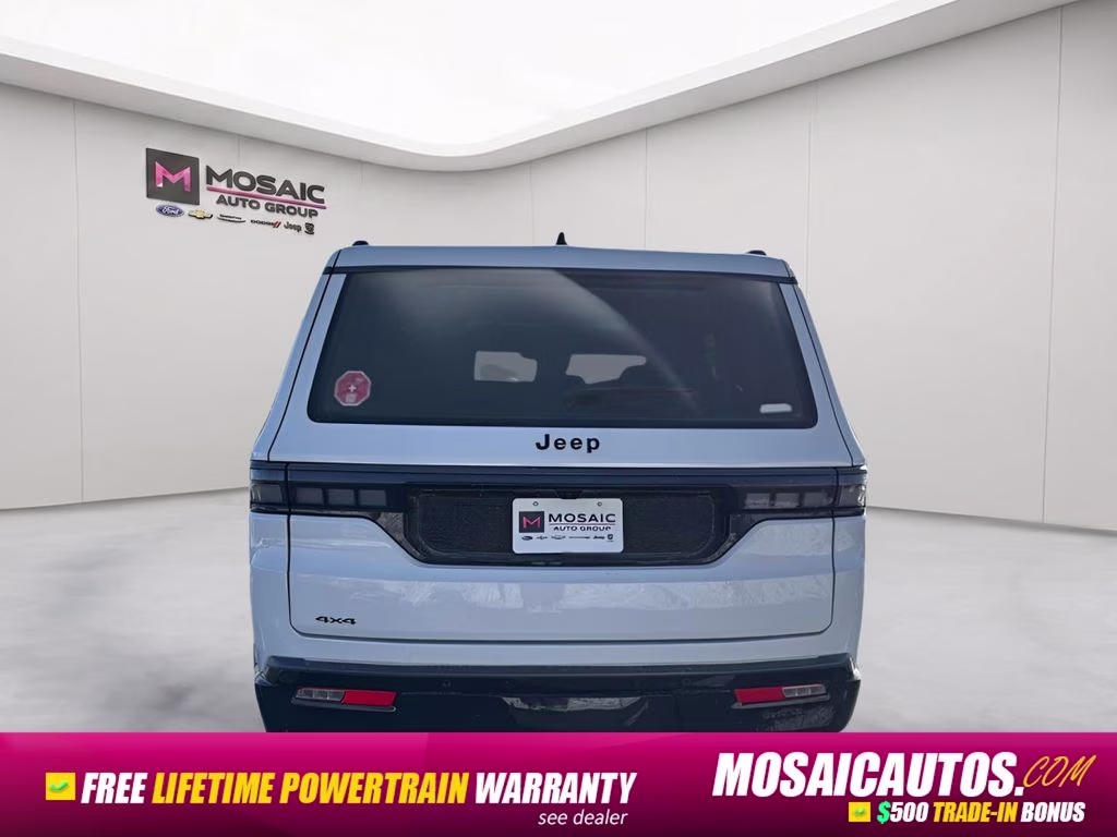 2026 Bright White Clearcoat Jeep Grand Wagoneer Limited Altitude 4X4 SUV