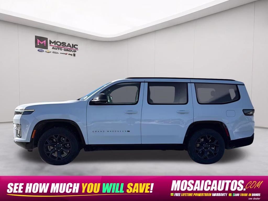 2026 Bright White Clearcoat Jeep Grand Wagoneer Limited Altitude 4X4 SUV