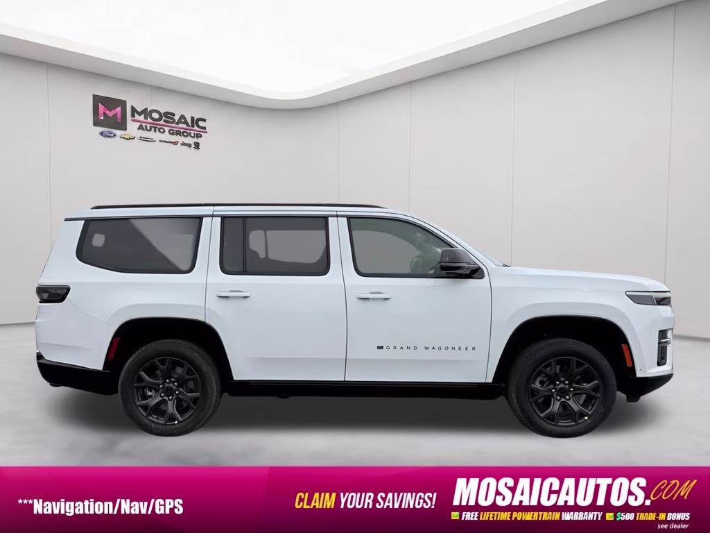 2026 Bright White Clearcoat Jeep Grand Wagoneer Limited 4X4 SUV