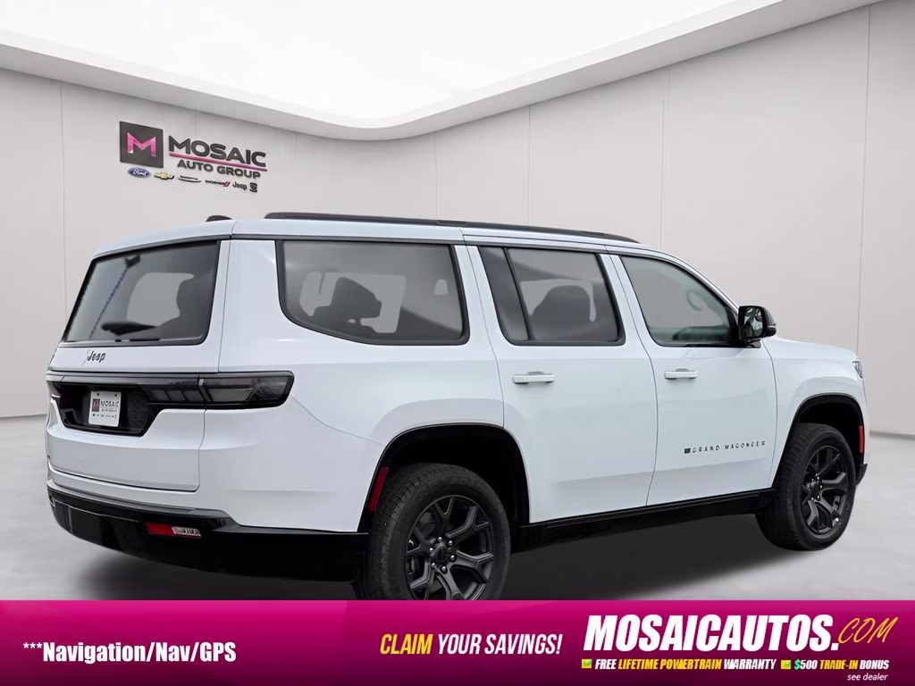 2026 Bright White Clearcoat Jeep Grand Wagoneer Limited 4X4 SUV