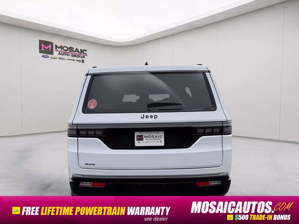 2026 Bright White Clearcoat Jeep Grand Wagoneer Limited 4X4 SUV