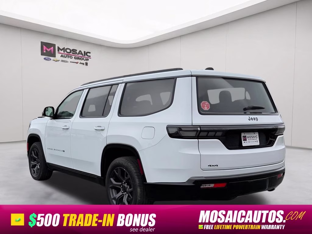 2026 Bright White Clearcoat Jeep Grand Wagoneer Limited 4X4 SUV