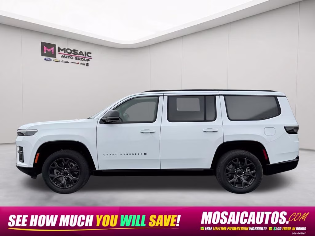 2026 Bright White Clearcoat Jeep Grand Wagoneer Limited 4X4 SUV
