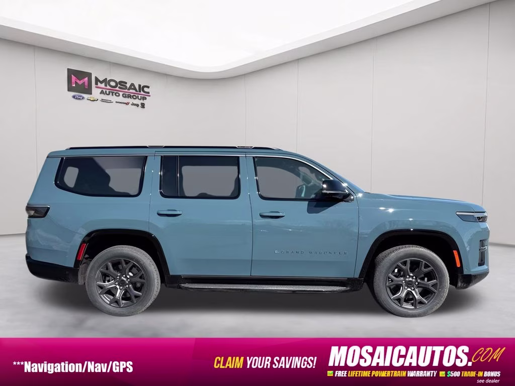 2026 Steel Blue Jeep Grand Wagoneer Limited 4X4 SUV