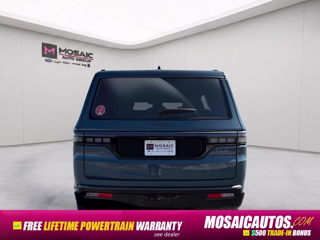 2026 Steel Blue Jeep Grand Wagoneer Limited 4X4 SUV