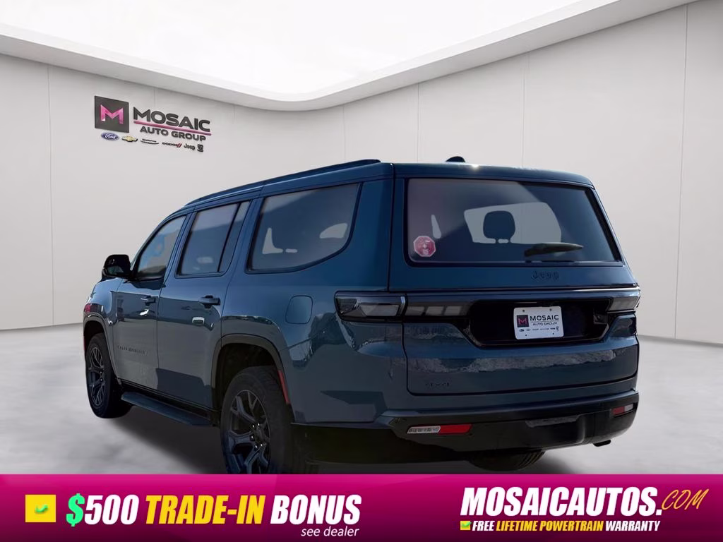 2026 Steel Blue Jeep Grand Wagoneer Limited 4X4 SUV