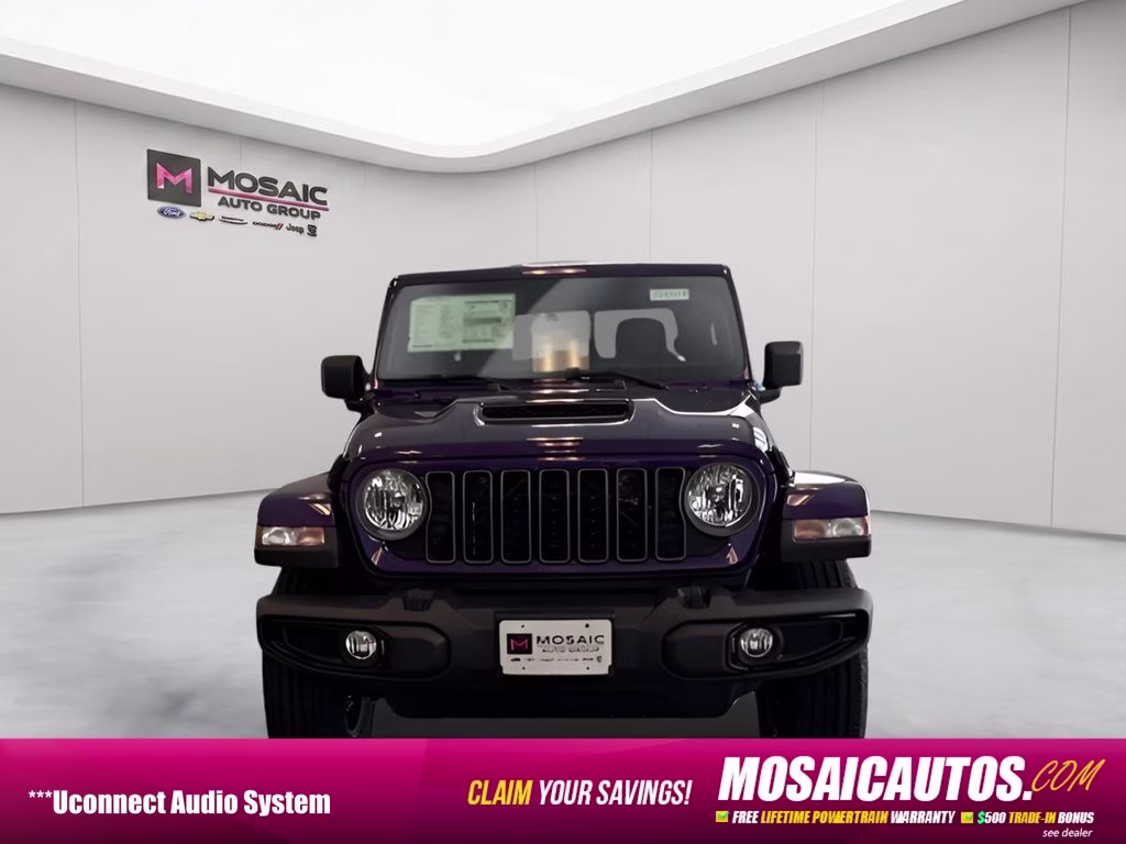 2026 Reign Jeep Gladiator Sport S Dark Sky Appearance Package 4X4 Truck