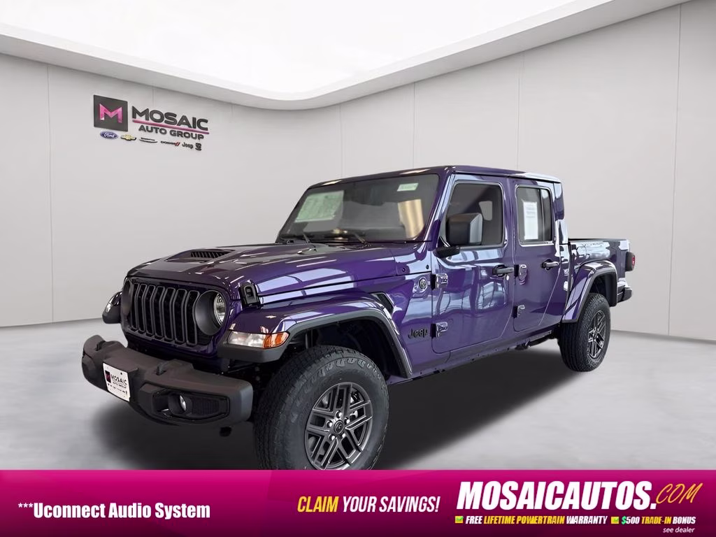 2026 Reign Jeep Gladiator Sport S Dark Sky Appearance Package 4X4 Truck