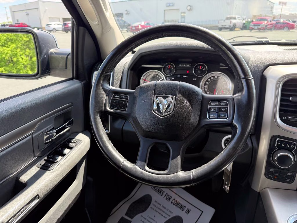 2016 Brilliant Black Crystal Pearlcoat Ram 1500 Big Horn 4X4 Truck