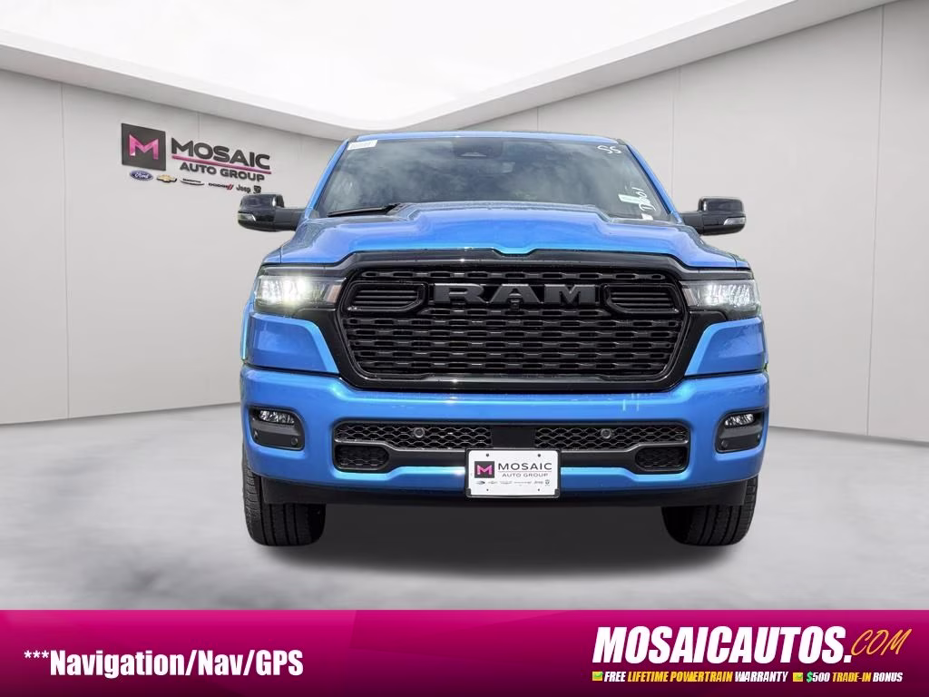 2026 Hydro Blue Pearlcoat Ram 1500 Big Horn/Lone Star 4X4 Truck