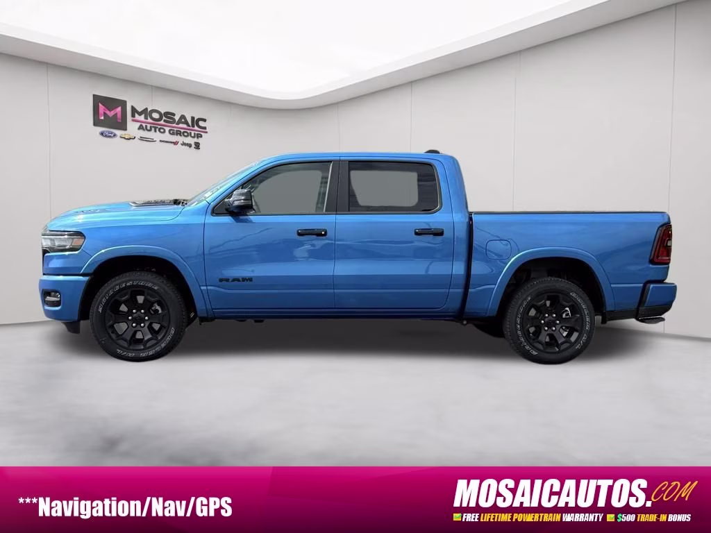 2026 Hydro Blue Pearlcoat Ram 1500 Big Horn/Lone Star 4X4 Truck