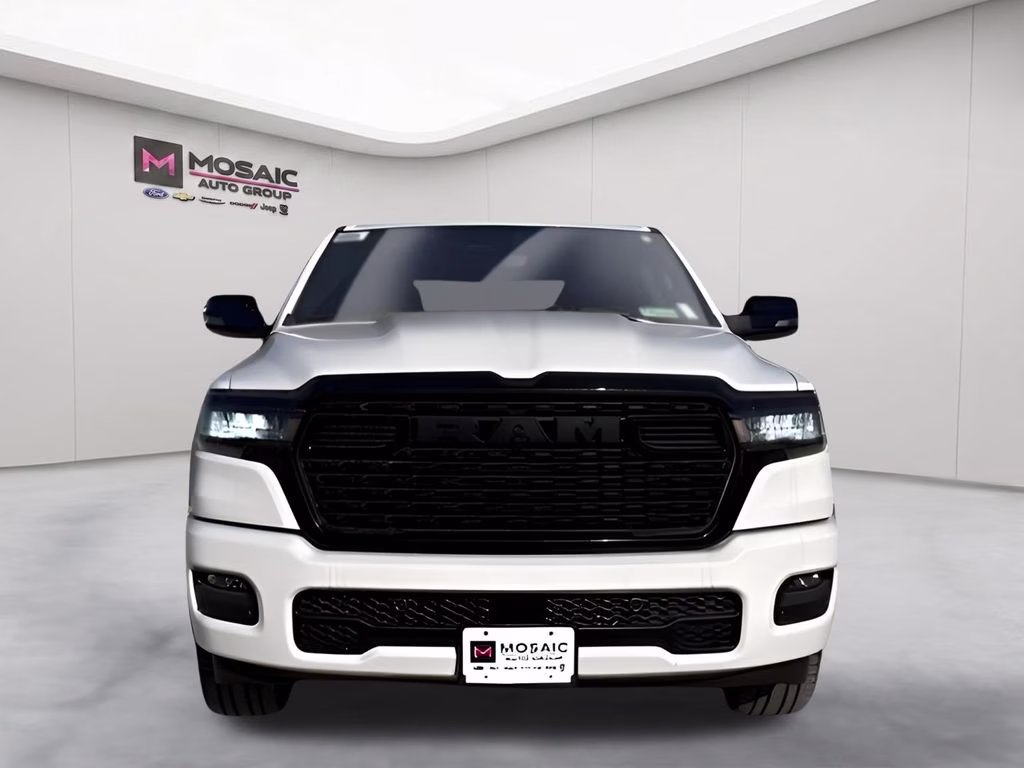 2026 Bright White Clearcoat Ram 1500 Big Horn Night Edition 4X4 Truck