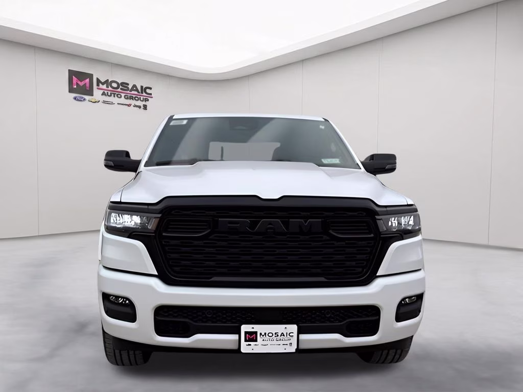 2026 Bright White Clearcoat Ram 1500 Big Horn Night Edition 4X4 Truck