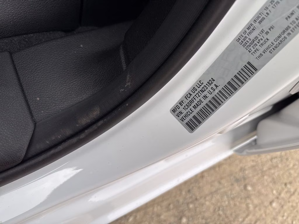 2026 Bright White Clearcoat Ram 1500 Big Horn Night Edition 4X4 Truck