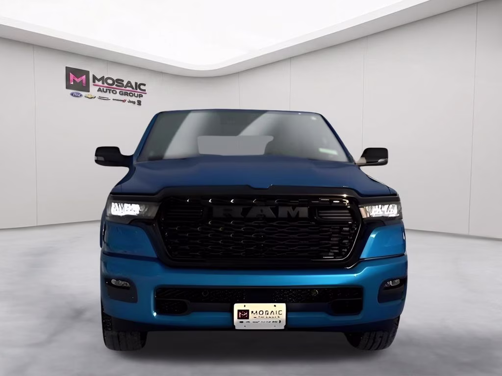 2026 Hydro Blue Pearlcoat Ram 1500 Big Horn Night Edition 4X4 Truck