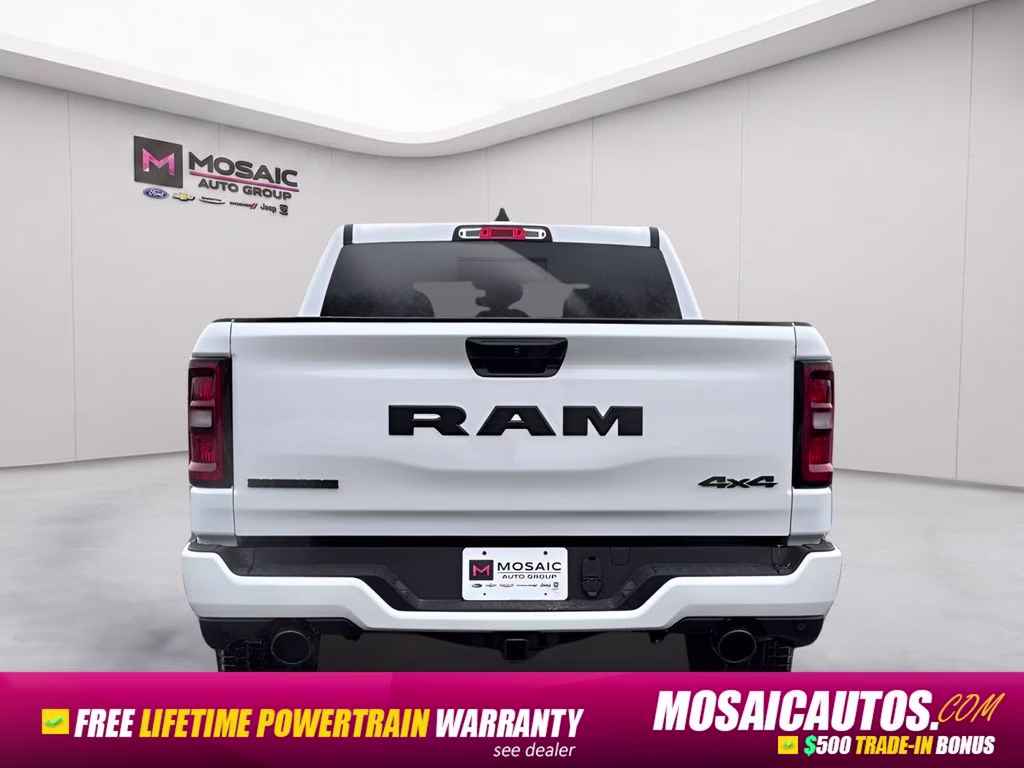 2026 Bright White Clearcoat Ram 1500 Big Horn/Lone Star 4X4 Truck
