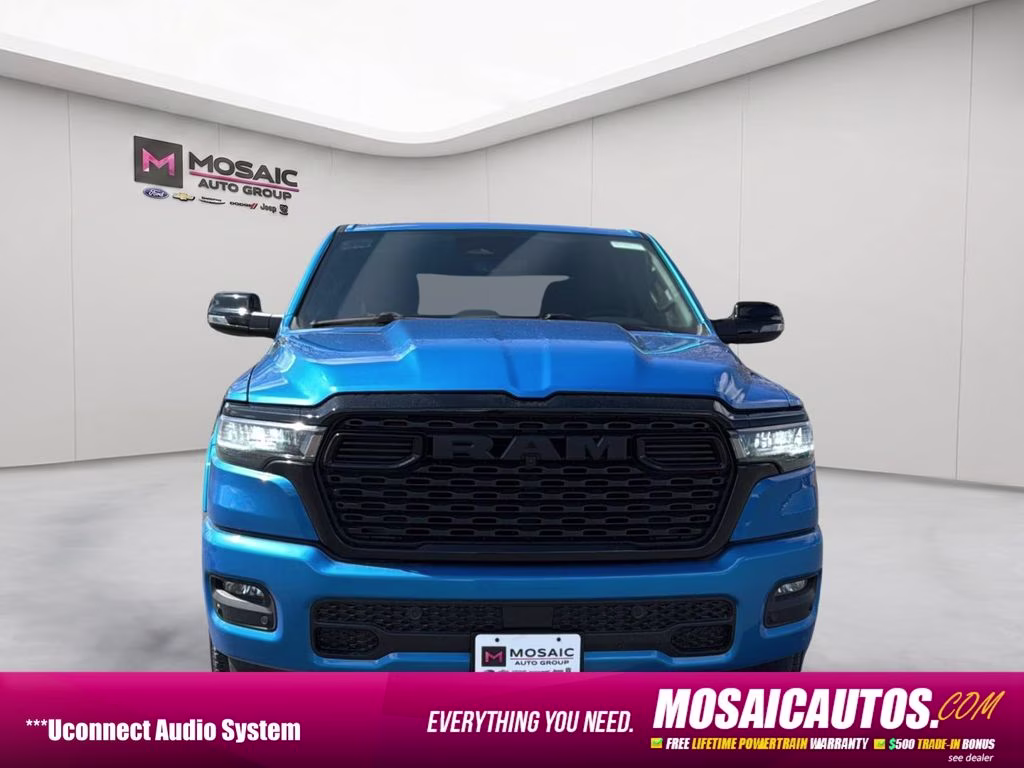2026 Hydro Blue Pearlcoat Ram 1500 Big Horn/Lone Star 4X4 Truck