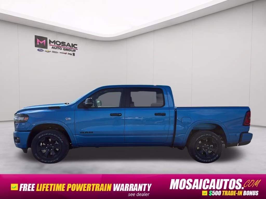 2026 Hydro Blue Pearlcoat Ram 1500 Big Horn/Lone Star 4X4 Truck