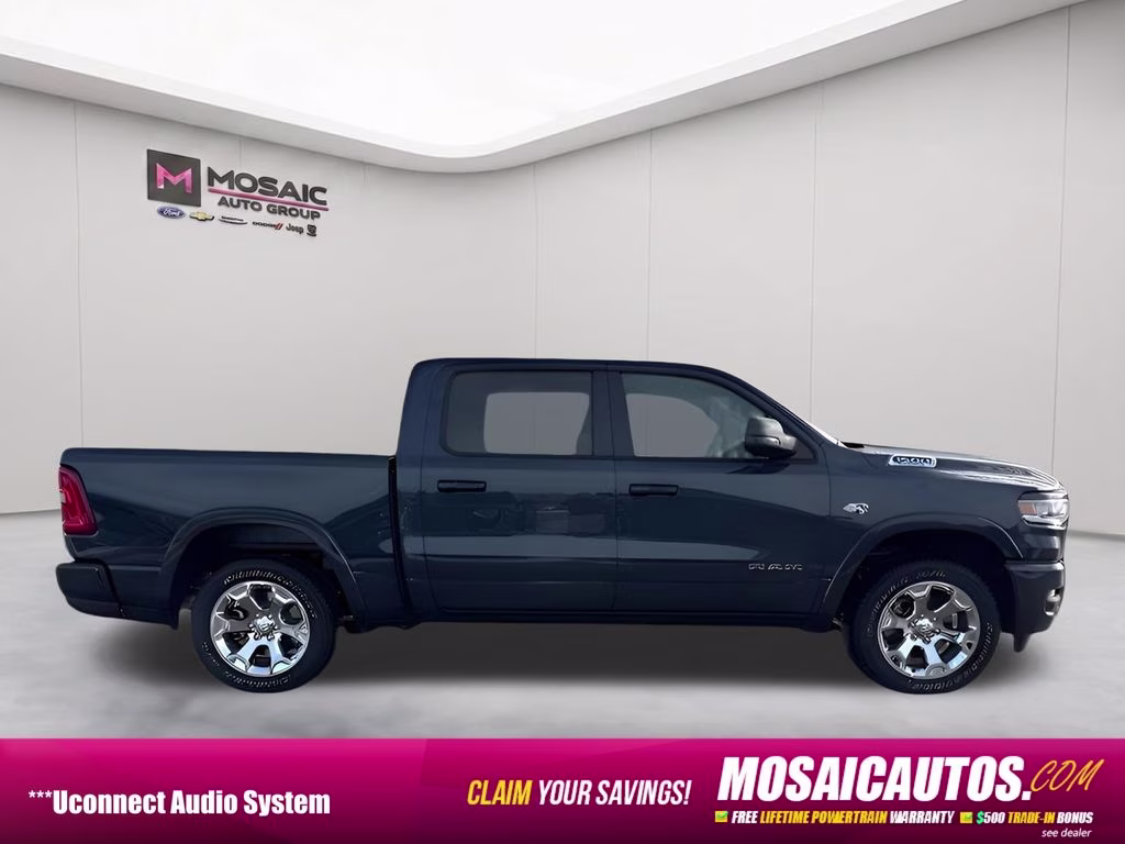 2026 Forged Blue Metallic Ram 1500 Big Horn/ Sport Appearance Package 4X4 Truck