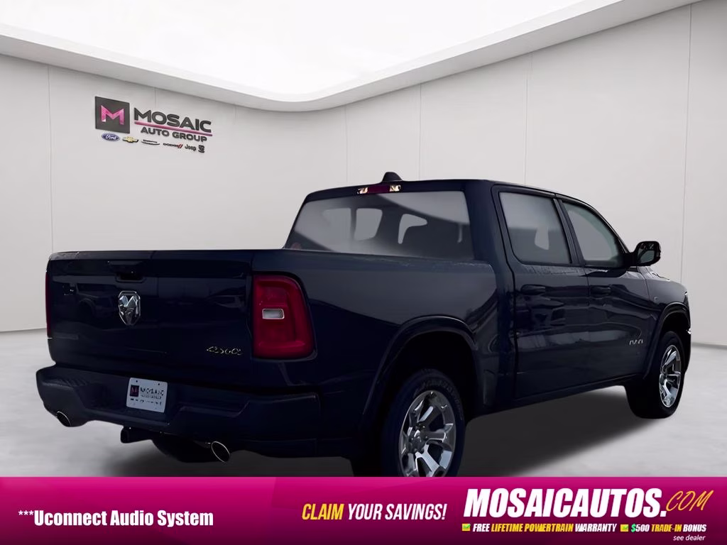 2026 Forged Blue Metallic Ram 1500 Big Horn/ Sport Appearance Package 4X4 Truck