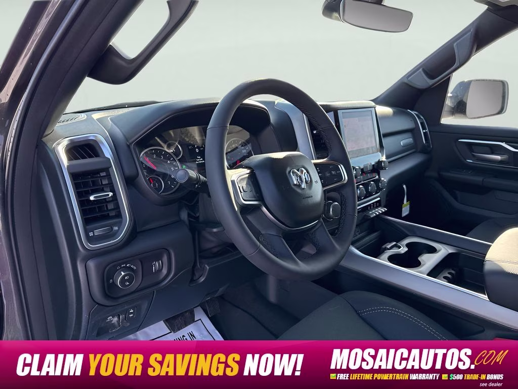2026 Granite Crystal Metallic Clearcoat Ram 1500 Big Horn/Lone Star Night Edition 4X4 Truck