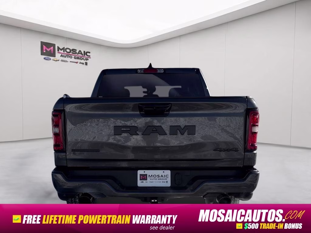 2026 Granite Crystal Metallic Clearcoat Ram 1500 Big Horn/Lone Star Night Edition 4X4 Truck