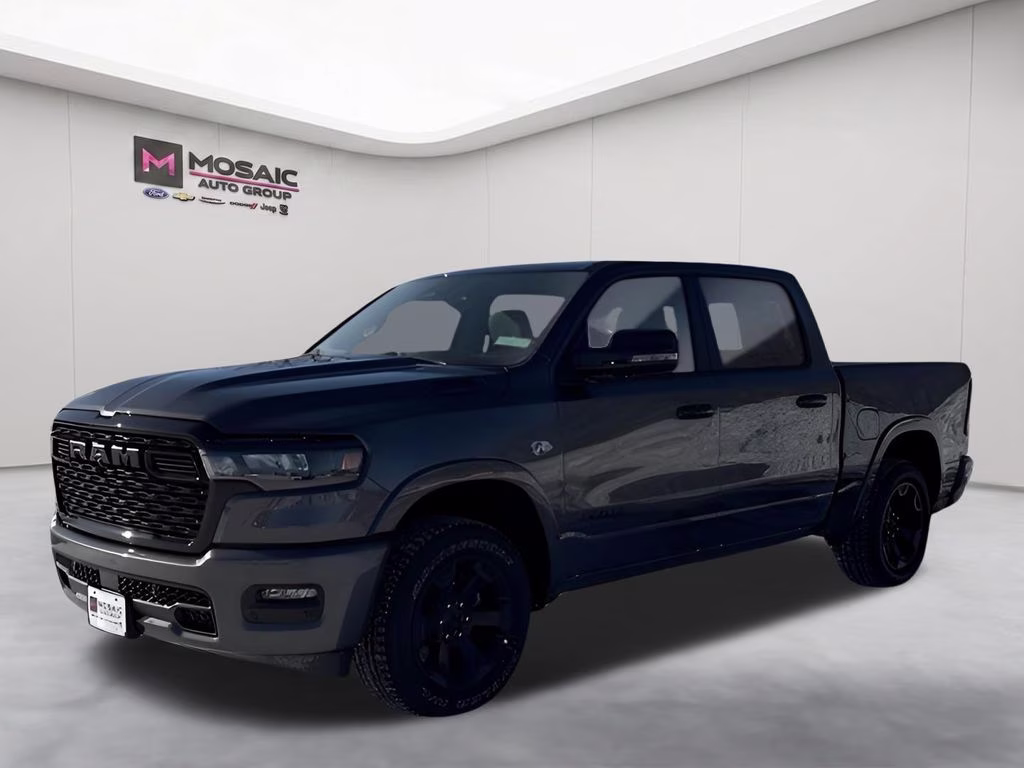 2026 Granite Crystal Metallic Clearcoat Ram 1500 Big Horn/Lone Star Night Edition 4X4 Truck