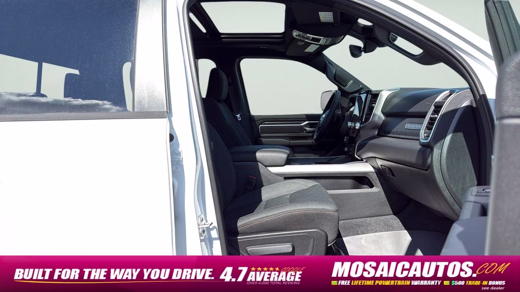 2026 Bright White Clearcoat Ram 1500 Big Horn Night Edition 4X4 Truck
