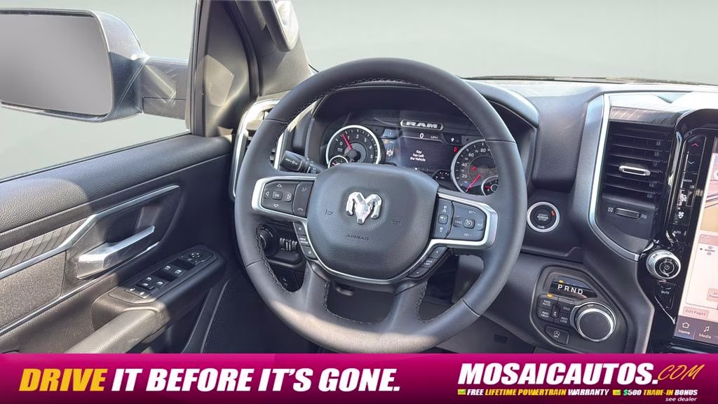 2026 Bright White Clearcoat Ram 1500 Big Horn Night Edition 4X4 Truck