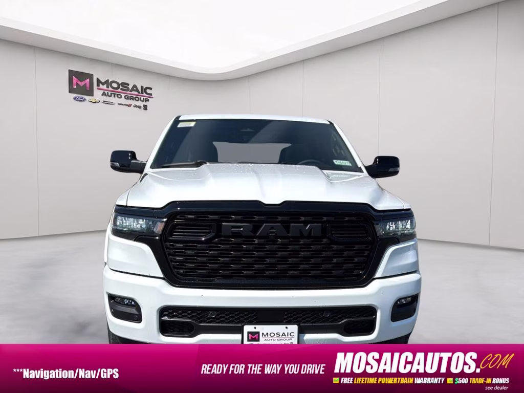 2026 Bright White Clearcoat Ram 1500 Big Horn/Lone Star 4X4 Truck