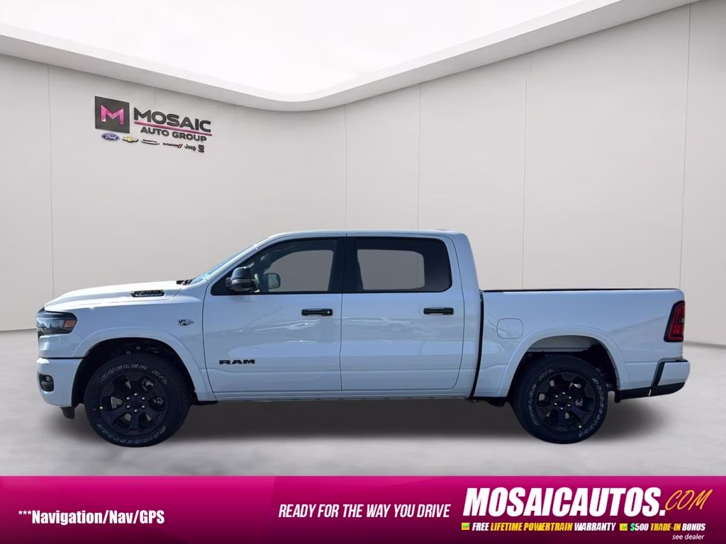 2026 Bright White Clearcoat Ram 1500 Big Horn/Lone Star 4X4 Truck