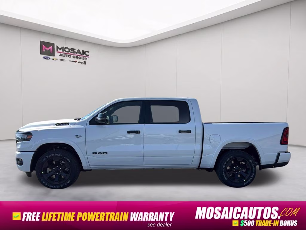 2026 Bright White Clearcoat Ram 1500 Big Horn/Lone Star 4X4 Truck