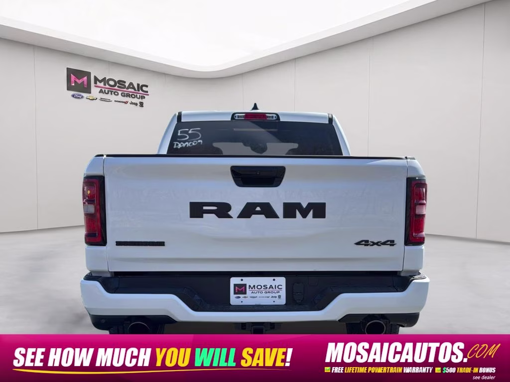 2026 Bright White Clearcoat Ram 1500 Big Horn/Lone Star 4X4 Truck