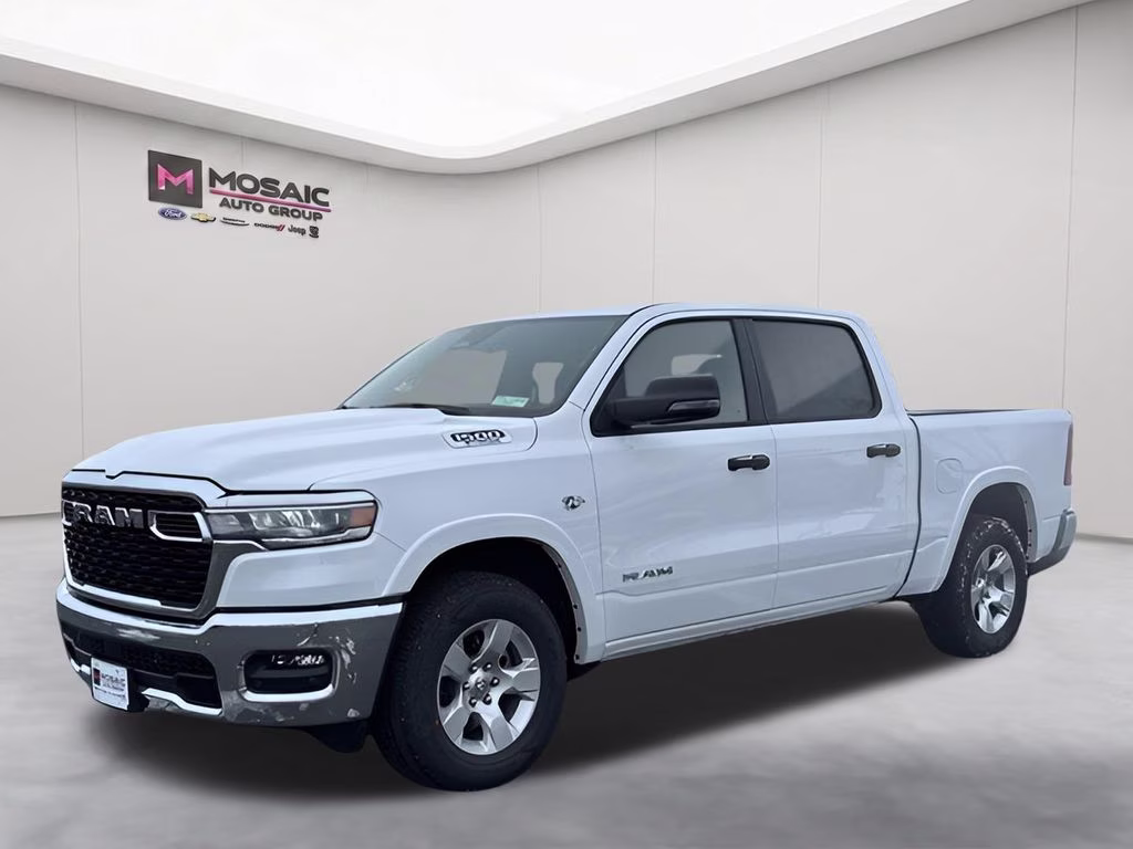2026 Bright White Clearcoat Ram 1500 Big Horn 4X4 Truck