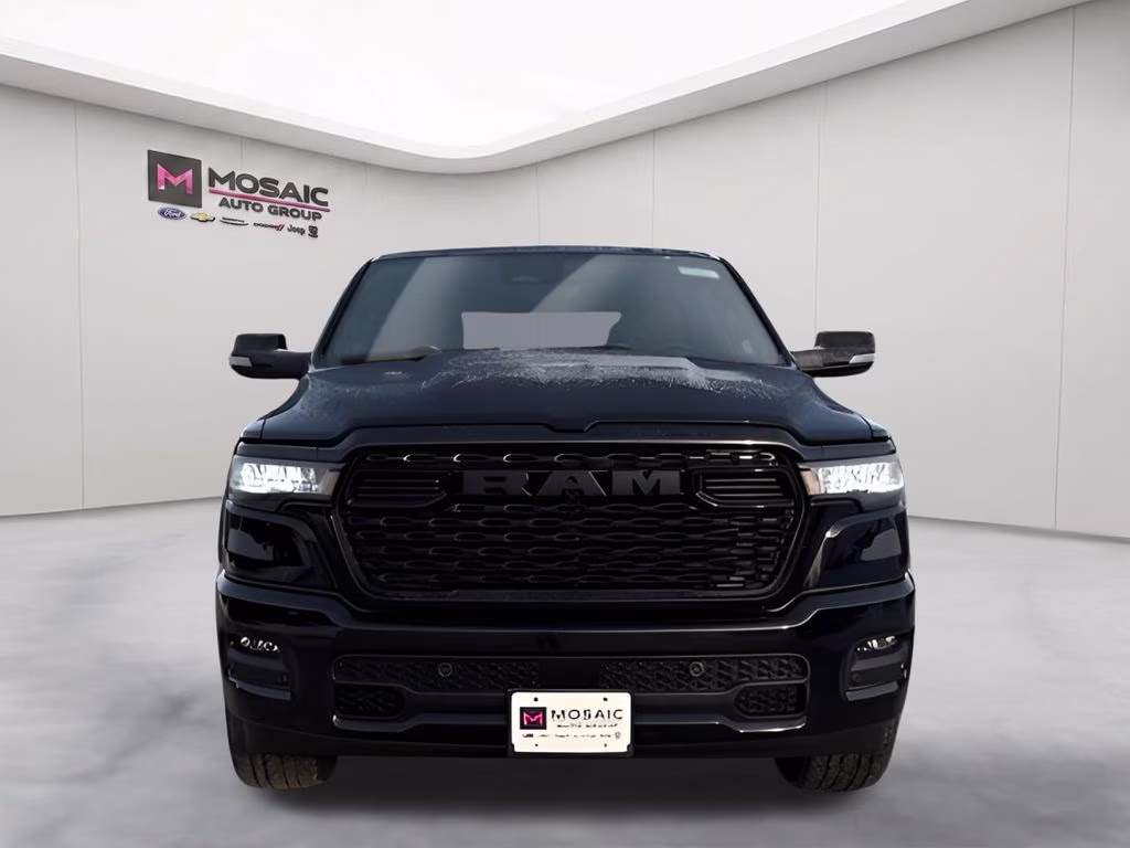 2026 Diamond Black Crystal Pearlcoat Ram 1500 Big Horn 4X4 Truck