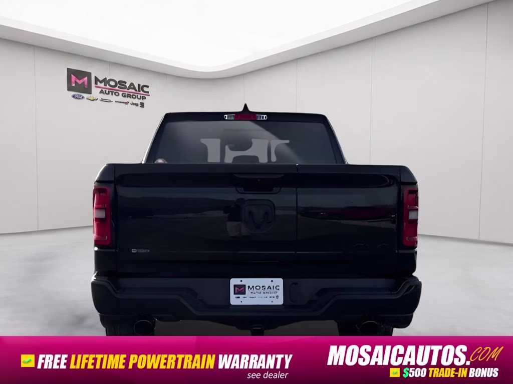 2026 Diamond Black Crystal Pearlcoat Ram 1500 Big Horn 4X4 Truck