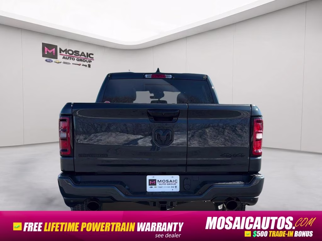 2026 Forged Blue Metallic Ram 1500 Big Horn/Lone Star Night Edition 4X4 Truck