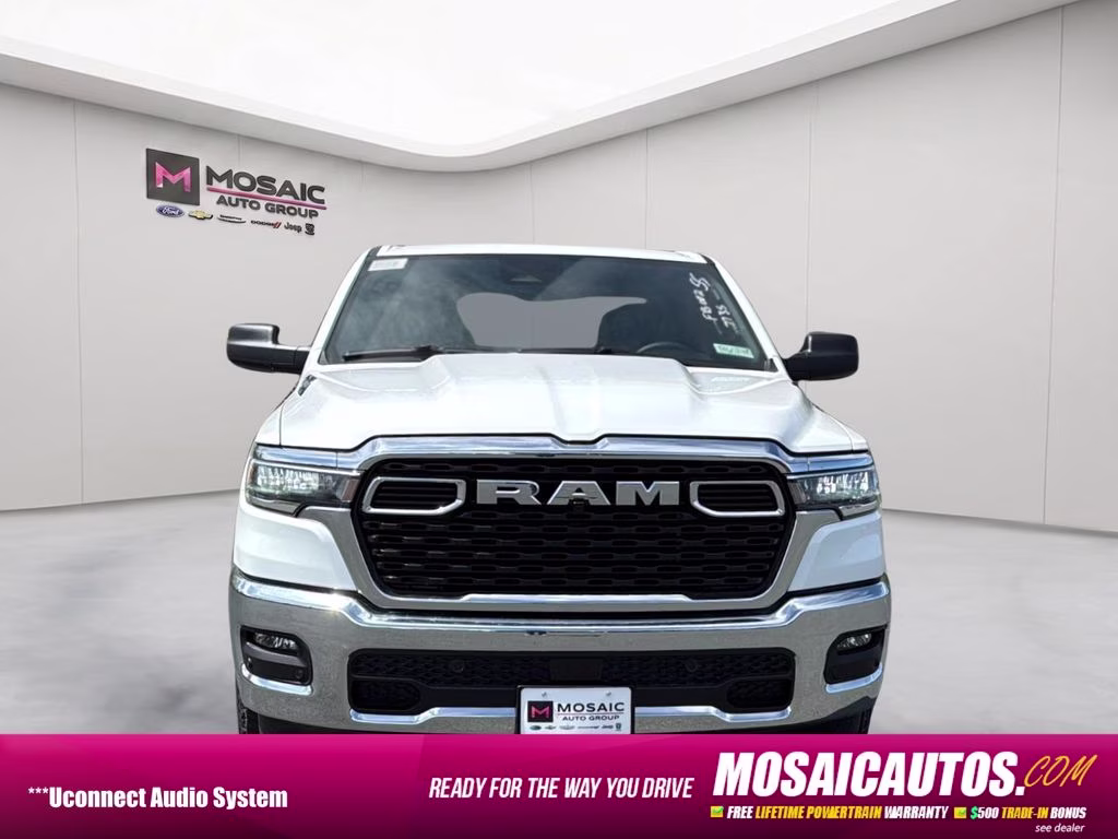 2026 Bright White Clearcoat Ram 1500 Big Horn/Lone Star 4X4 Truck