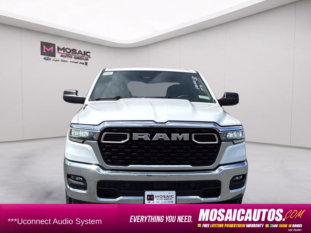 2026 Bright White Clearcoat Ram 1500 Big Horn/Lone Star 4X4 Truck